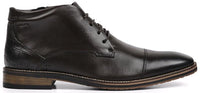 FLYNN - Brown Leather Men's Boots - Ferracini Shoes Australia