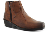 STEFAN - Brown Men's Leather Boots - Ferracini Shoes Australia