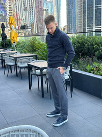 Ferracini Salvador Elastic Lace Leather Sneaker