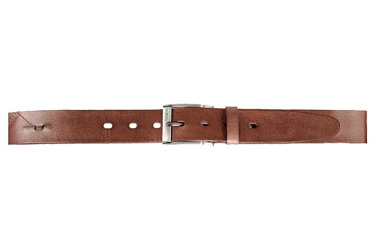 Ferracini Leather Belt with Contrast Stitch Detail FC 408