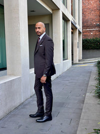 Ferracini Carlos – Classic Leather Cap-Toe Lace-Up Shoe - Ferracini Shoes Australia