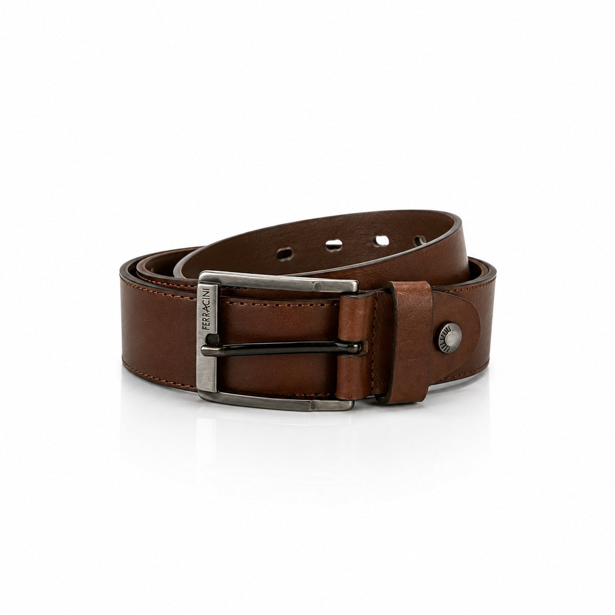 Ferracini FC408 Brown Leather Belt