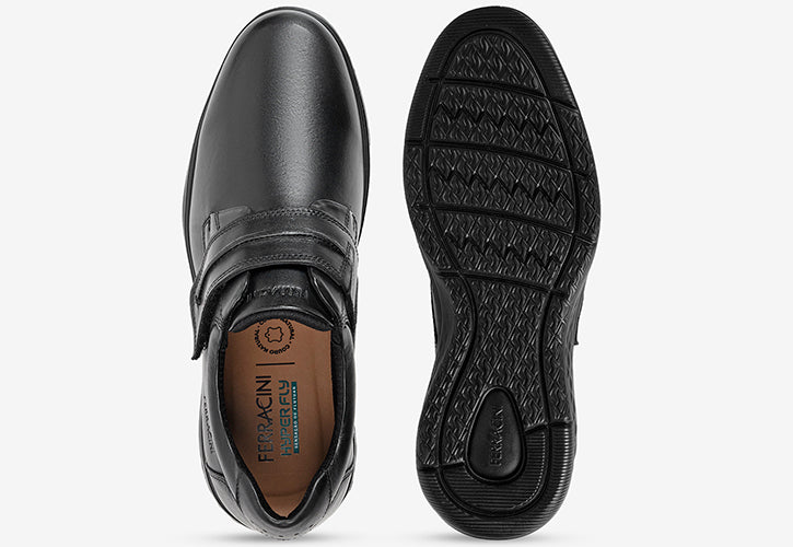 Ferracini Felipe Adjustable Strap Comfort Leather Shoe