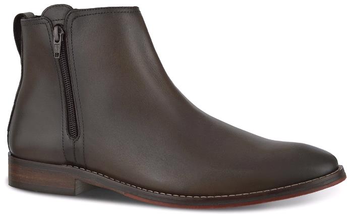 Ferracini Ibrahim Zip Up Leather Boot - Ferracini Shoes Australia