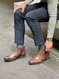 Ferracini March Zip Up Leather Boot - Ferracini Shoes Australia