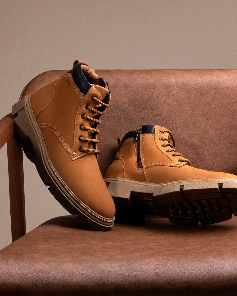 Ferracini Jeremiah Lace Up Leather Boot - Ferracini Shoes Australia