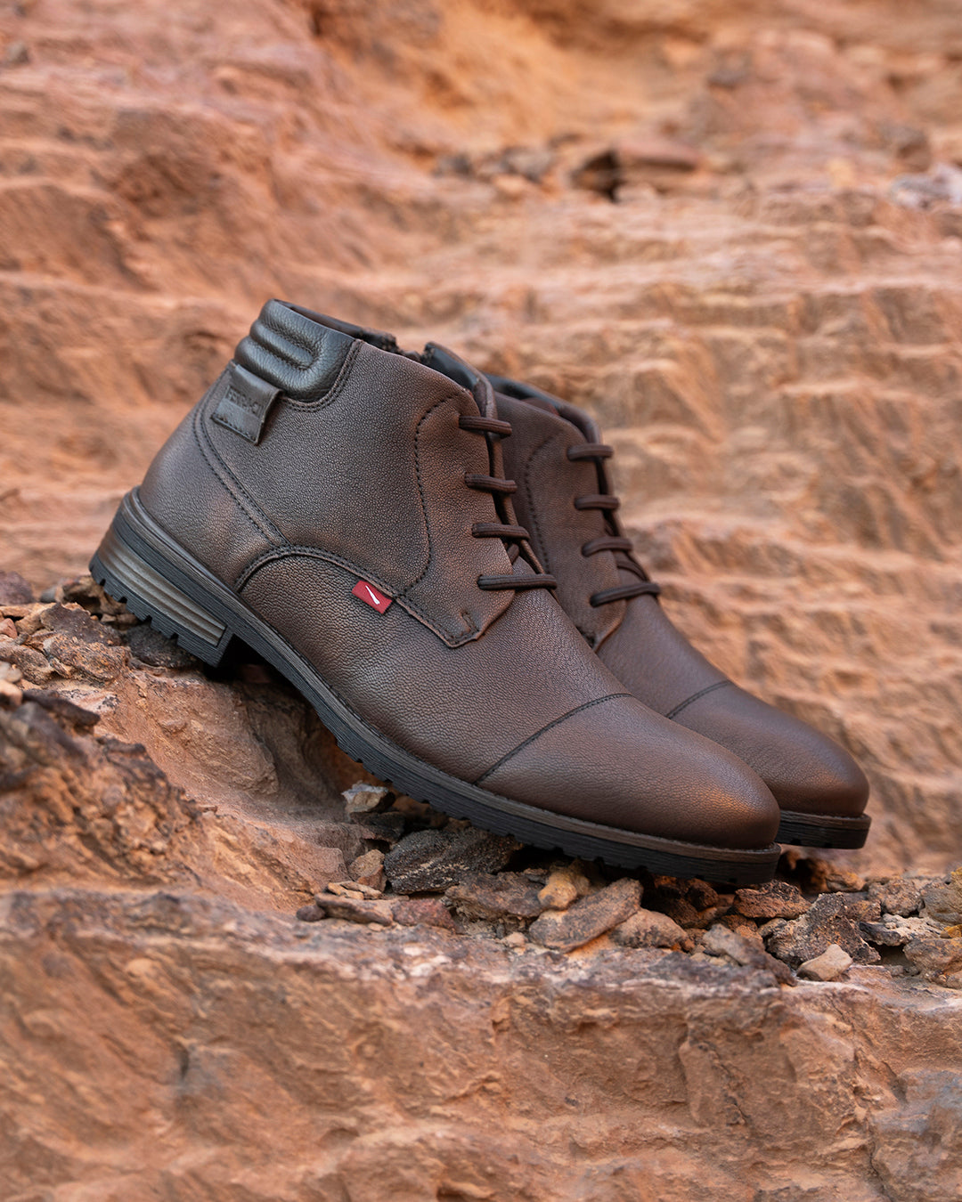 Ferracini Laws Lace Up  Leather Boot - Ferracini Shoes Australia