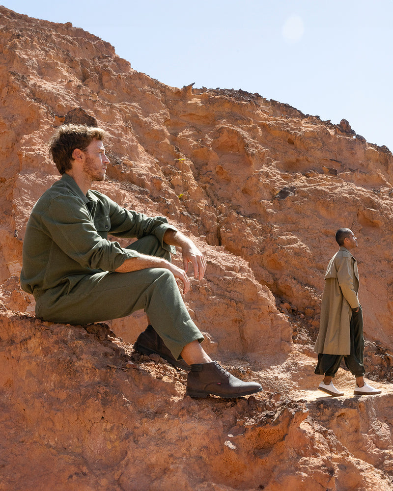 Ferracini Laws Lace Up  Leather Boot - Ferracini Shoes Australia