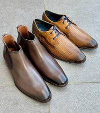 Ferracini Ignotus Slip On Leather Boot - Ferracini Shoes Australia