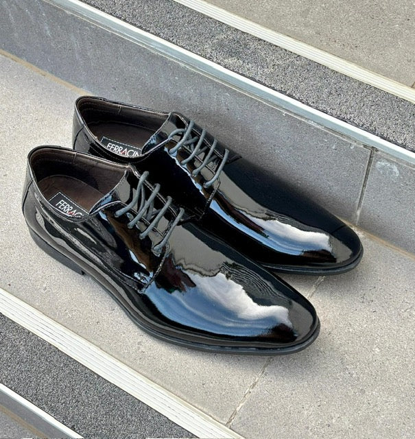 Ferracini Cameroon Lace Up Leather Shoe - Ferracini Shoes Australia