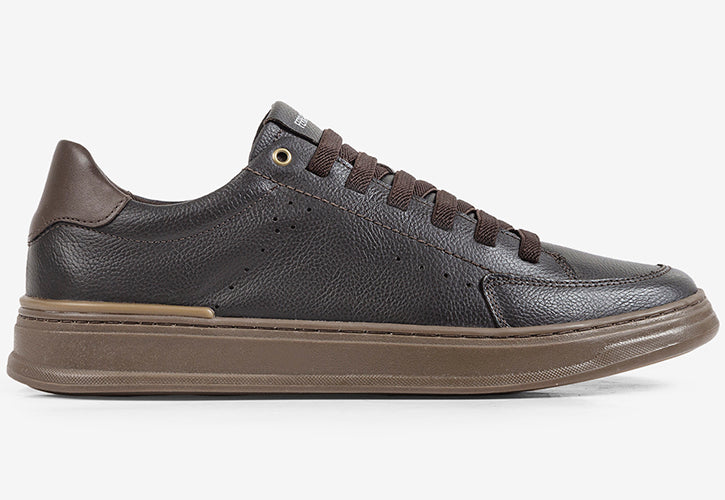 Ferracini Quintus Elastic Lace Leather Sneaker
