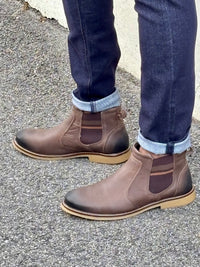 Ferracini Racer Slip On Leather Boot - Ferracini Shoes Australia
