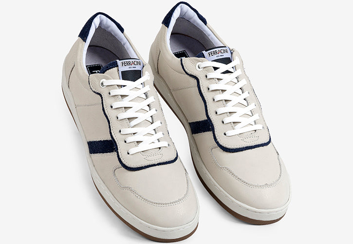 Ferracini Stetson Lace Up Leather Sneaker