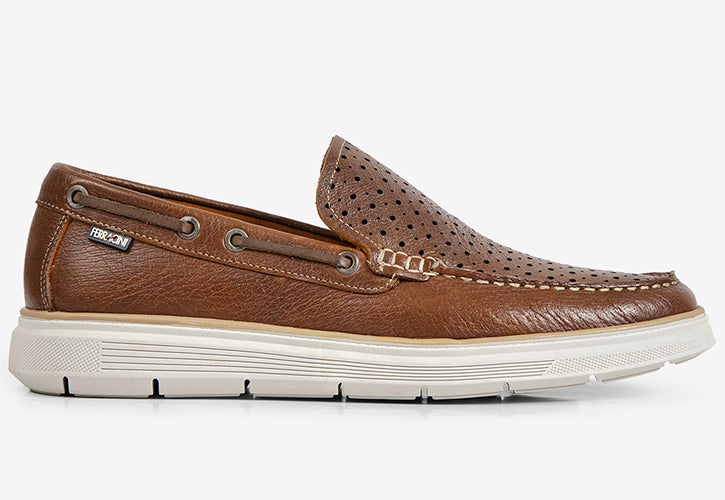 Ferracini Valen Slip On Leather Shoe