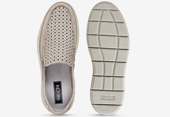 Ferracini Valen Slip On Leather Shoe