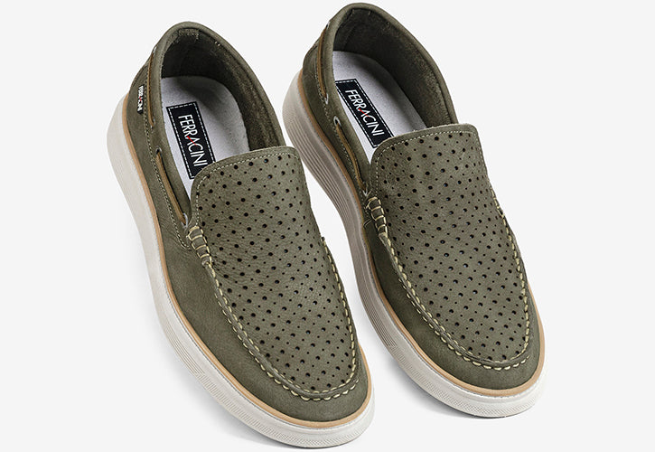 Ferracini Valen Slip On Leather Shoe