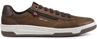 Ferracini Wilfred Elastic Lace Up Leather Sneaker - Ferracini Shoes Australia